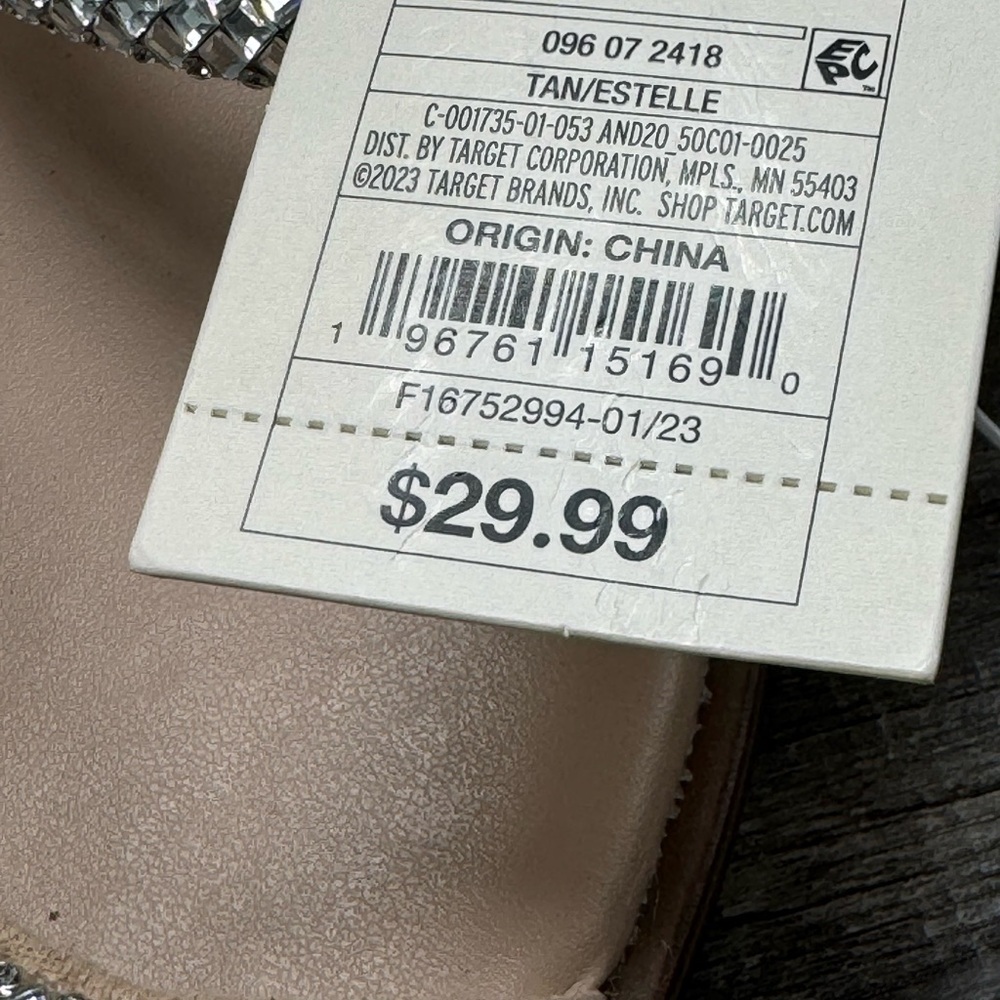 Women's Estelle Slide Sandals - A New Day Tan - Picture 7 of 7